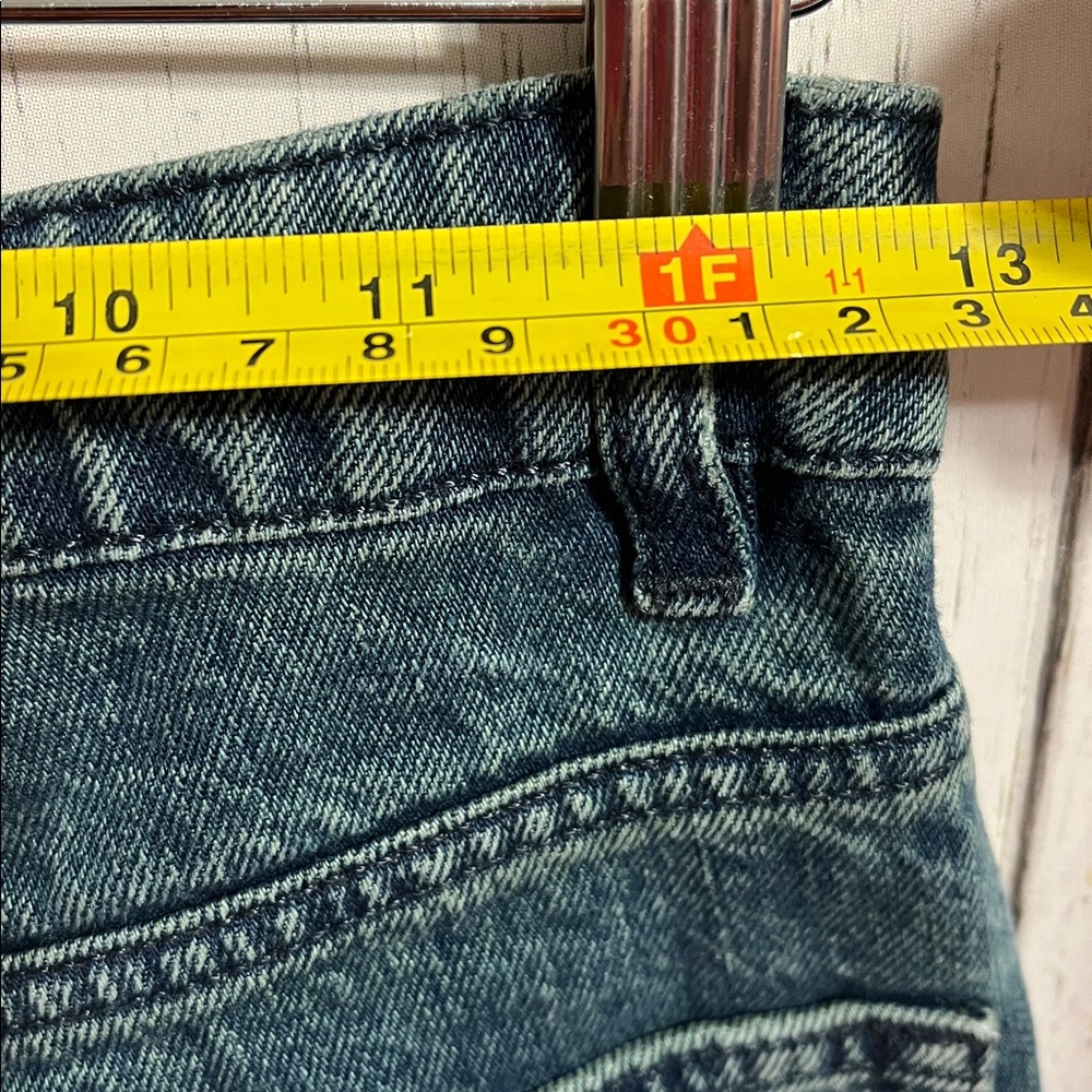 ASOS Remo 18 Denim Blue Jeans Button Fly - Picture 5 of 11